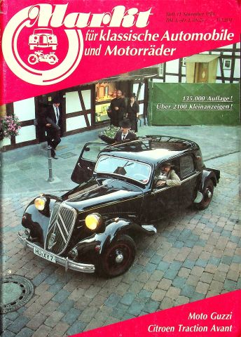 Deckblatt Oldtimer Markt (11/1984)